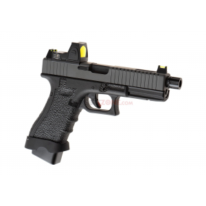 Vorsk Green gas airsoft pistoletas su red dot'u EU17 +BDS