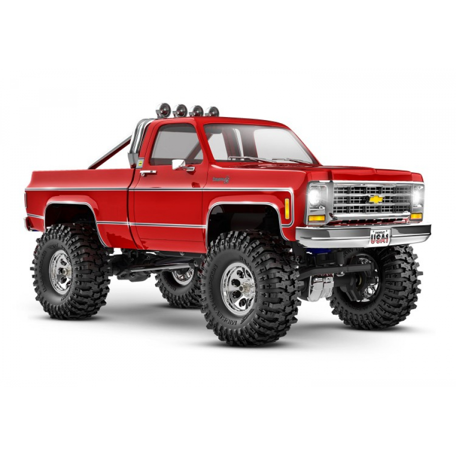 Traxxas TRX-4M Chevrolet K-10 High Trail RTR Raudonas