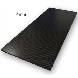 Carbon Fibre Sheet ECOTECH™ (350 x 150 x 4.0 mm)
