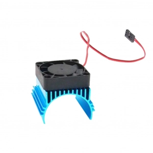 Blue 42mm Aluminium Heat Sink with 5VDC Fan for 1/8 Buggy Mo...