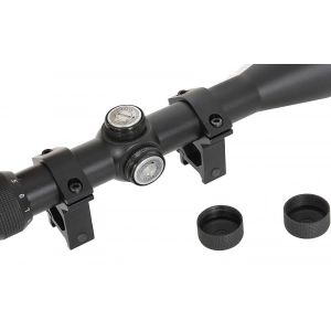 SCOPE 3-9X40 WITH HIGH MOUNT RINGS [PCS]
