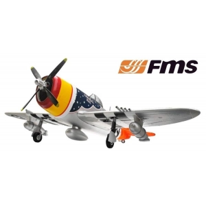 P47 1400 PNP EPO FMS Silver lėktuvo modelis