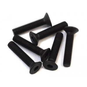 Traxxas 3X15mm Flat Head Machine varžtas (6)