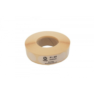 20mm Shooting Target Pasters - 2000 Pcs - White