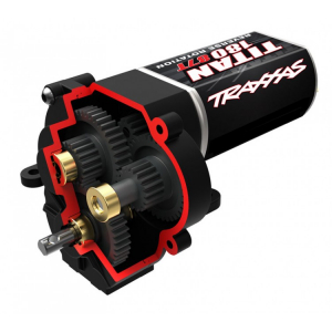 Transmission Trail Gearing Complete with Motor TRX-4M