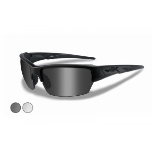 Wiley X® Saint ballistic glasses Grey/Clear Matte - Black Frame