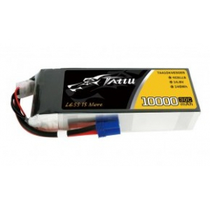 TATTU 10000mAh 14.8V 30C 4S1P  Lipo akumuliatorius su EC5 jungtimi