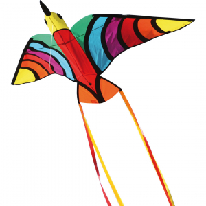 Tropical Bird - Kids Kites, age 5+, 75x150cm, incl. 17kp Polyester Line, 40m on spool