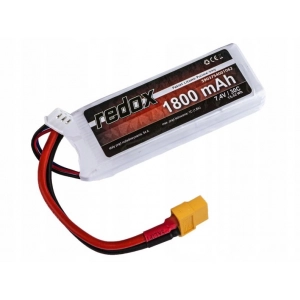 Redox 1800mAh 7.4V 2S 30C LiPo Baterija XT60
