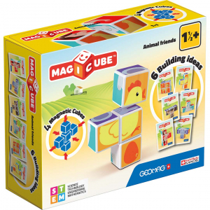Geomag Magicube Printed Animal Friends + Cards 7 pcs