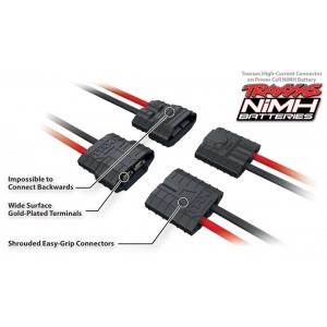Traxxas Charger (2A) and 8,4V NiMH 3000mAh Hump iD Combo