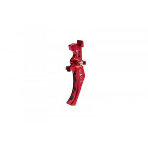 CNC Aluminum Advanced Speed Trigger (Style D) - Red