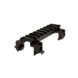 Low profile RIS rail for MP5 type replicas