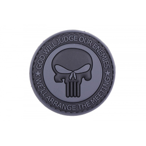 3D Patch – God Will Judge Our Enemies - black