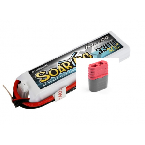 Gens ace 3300mAh 11.1V 30C 3S1P Lipo akumuliatorius su T Deans jungtimi