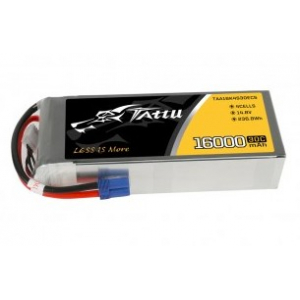 TATTU 16000mAh 14.8V 30C 4S1P Lipo Battery Pack with EC5
