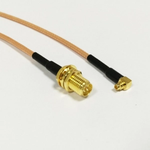 RF RP SMA Female Switch MMCX Male Right Angle Pigtail Cable ...