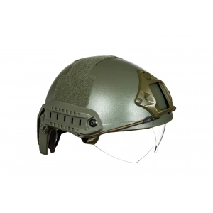  X-Shield MH helmet replica with goggles - Olive