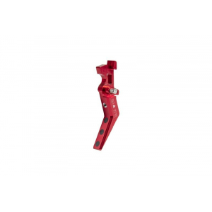 CNC Aluminum Advanced Trigger (Style A) - Red