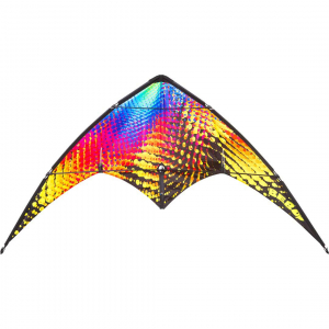 Bebop Vibe - Stunt Kite, age 8+, 69cmx145cm, incl. 20kp Polyester Line