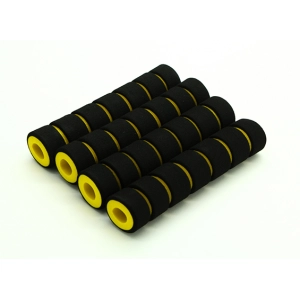 Multi-Rotor Shock Absorbing Foam Skid Collars Yellow/Black (108x23x10mm) (4pcs) [194]