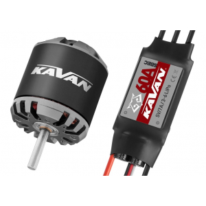 KAVAN C3542-1250 + KAVAN R-60SB variklio ir greičio reguliatoriaus komplektas