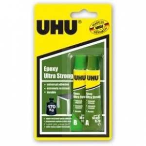 UHU Plus Epoxy Ultra Strong adhesive klijai