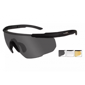 Wiley XS ABER ADV. Smoke / Clear / Rust glasses
