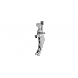 CNC Aluminum Advanced Speed Trigger (Style D) - Silver