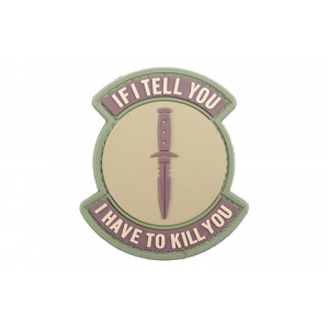 3D Patch - If I Tell You I Have To Kill You - coyote