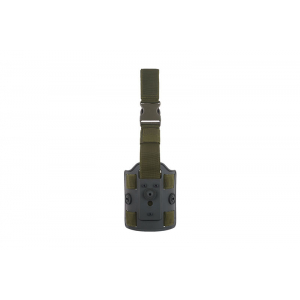 Compact drop leg panel - olive