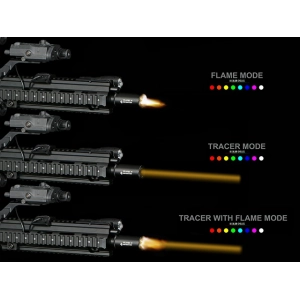 FLARE M TRACER UNIT WITH FLAME EFFECT [ESHOOTER]