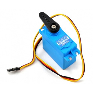 Hitec HS-5646WP aukštos įtampos, atsparus vandeniui skaitmeninis servos mechanizmas su metaliniais dantračiais