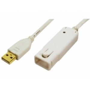 12m USB 2.0 Extension | Repeater Cable | A/A | USB Extender [307]