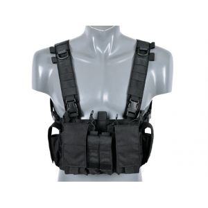 Taktinė liemenė - juoda PATROL CHEST RIG [8FIELDS]