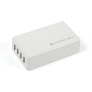 USB 4 Port 25W/5A pakrovėjas (EU kištukas)