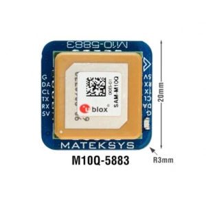 Mateksys M10Q-5883 GPS COMPASS Module