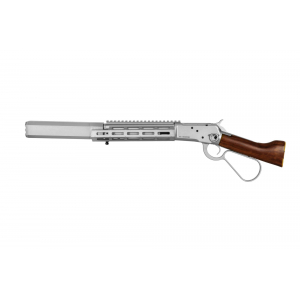 1873RS (Real Wood) Rifle - Silver