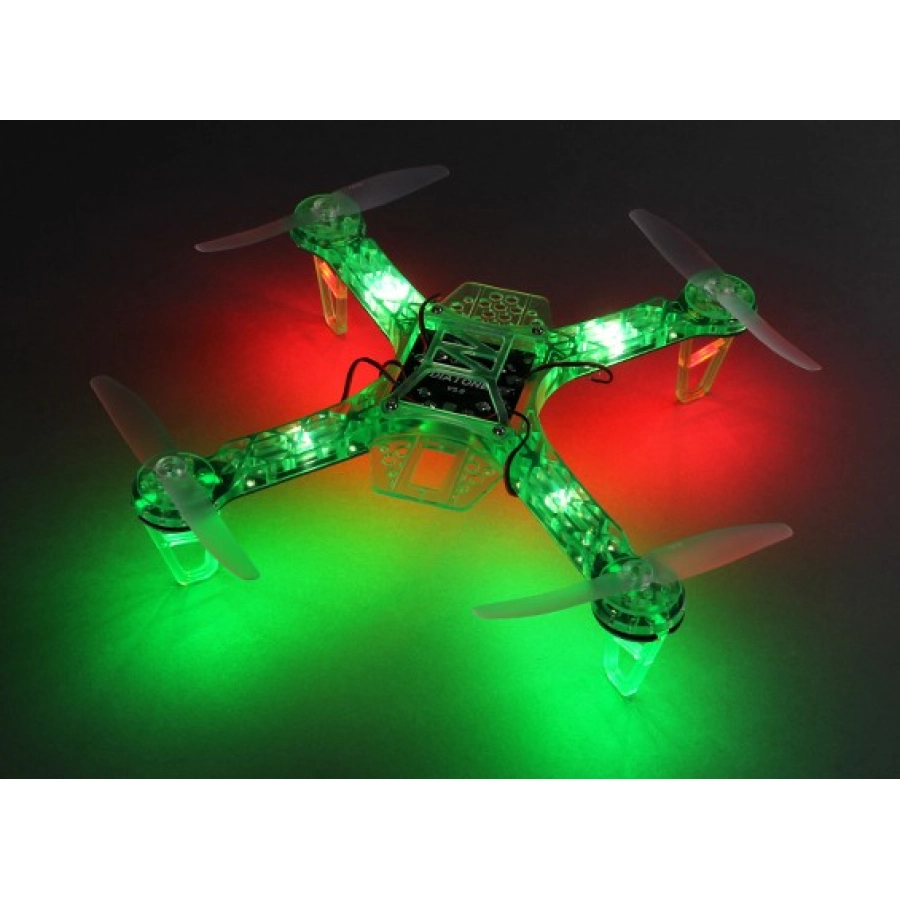 HobbyKing FPV250 V4 Green Ghost Edition LED Night Flyer FPV Quad Copter (Green) (Kit)