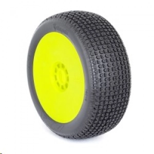 1:8 Buggy Catapult (Soft - Long Wear) Evo Wheel Pre-Mounted Yellow