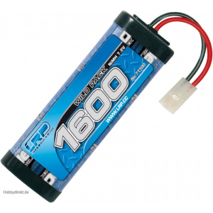 LRP WIld Pack 1600 - 7.2V - 6-Zellen LRP 71100 akumuliatorius automodeliui