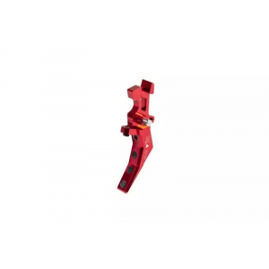 CNC Aluminum Advanced Speed Trigger (Style B) - Red