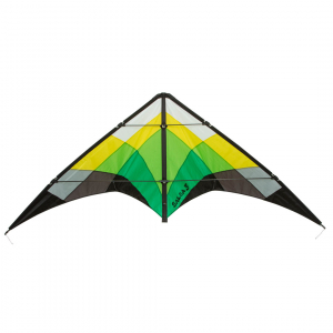 Salsa III Jungle - Stunt Kite, age 14+, 80x188cm, incl. 50kp Polyester Line 2x20m