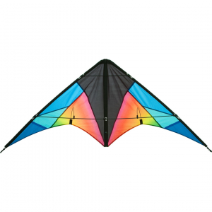 Quickstep II Chroma - Stunt Kite, age 10+, 60x135cm, incl. 20kp Polyester Line 2x20m