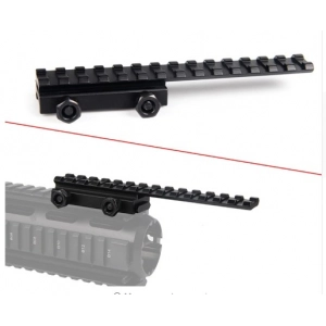 Tactical 20mm Picatinny Weaver Rail Scope Extension QD Long Riser Mounts Base Adapter Converter For Hunting Airsoft RL1-0035
