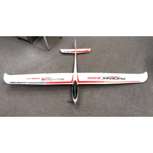 Ekspozicinis Volantex RC Phoenix 2400 moto sklandytuvo modelis ARTF