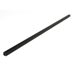 Aluminum Square Tube DIY Multi-Rotor 12.8x12.8x600mm (.5Inch) (Black)