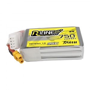 Tattu R-Line 750mAh 11.1V 3S1P 95C Lipo akumuliatorius
