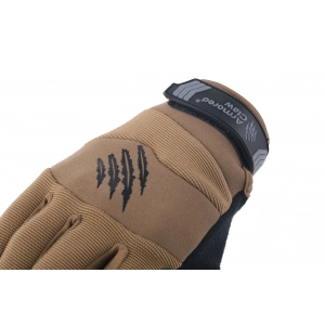 L Dydžio Armored Claw Accuracy Tactical Gloves - Tan