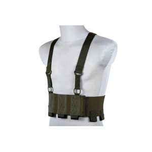 Low-Vis Chest Rig - Olive